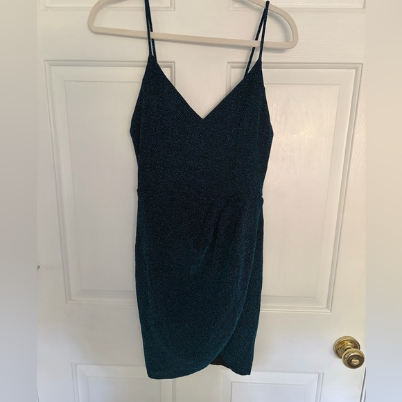 Elegant Teal Sleeveless Dress- Lulus - Picture 3 of 3